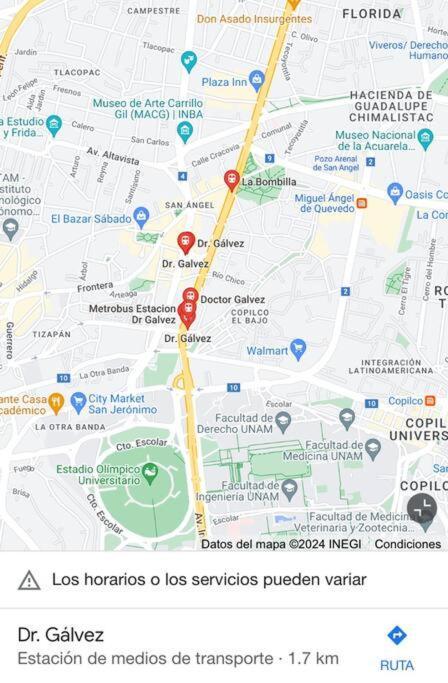 Hermoso Apartamento En San Angel, Cdmx Mexico City Exteriör bild